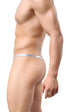 Men's Sexy Silver G-String Underwear, Dynamic Look, Microfiber, Romantic & Everyday Use